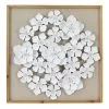 Grace Mitchell 3D White Floral Wall Art, 20"