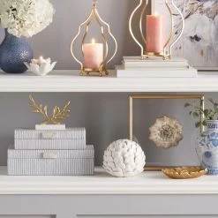 Grace Mitchell Blue Water Hyacinth Box, 13x4 -Home Decor Store grace mitchell blue water hyacinth box 13x4 5