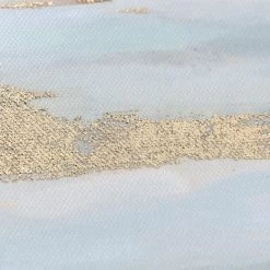 Grace Mitchell Framed White Foiled Canvas Wall Art, 16" -Home Decor Store grace mitchell framed white foiled canvas wall art 16 4