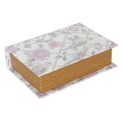 Grace Mitchell Lilac Printed Book Box, 9x6