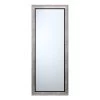 Grey & Black Framed Wall Mirror, 24x58