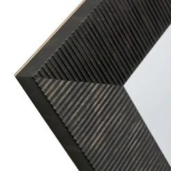 Grey Framed Ornate Wall Mirror, 22x28 -Home Decor Store grey framed ornate wall mirror 22x28 4