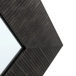 Grey Framed Ornate Wall Mirror, 24x36 -Home Decor Store grey framed ornate wall mirror 24x36 3