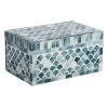 Grey Mosaic Decorative Box, 8x4