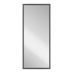 Grey Wash Thin Framed Leaner Mirror, 24x58