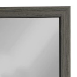 Grey Wash Thin Framed Leaner Mirror, 24x58 -Home Decor Store grey wash thin framed leaner mirror 24x58 3
