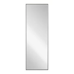 Grey Wash Thin Framed Leaner Mirror, 24x70