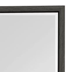 Grey Wash Thin Framed Leaner Mirror, 24x70 -Home Decor Store grey wash thin framed leaner mirror 24x70 3