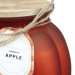 Harvest Apple Scented Pumpkin Jar Candle, 35.8oz -Home Decor Store harvest apple scented pumpkin jar candle 35.8oz 3