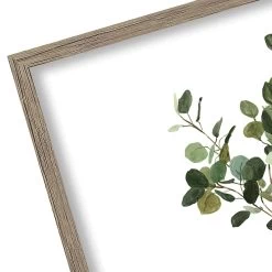 Honeybloom Glass Framed Floral Print Wall Art, 17x21 -Home Decor Store honeybloom glass framed floral print wall art 17x21 3