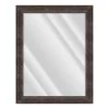 Isaac Bronze Framed Wall Mirror, 30x46.5