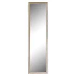 Ivory Ornate Leaner Mirror, 14x50