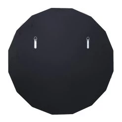 Laila Ali Blue Beveled Round Wall Mirror, 32" -Home Decor Store laila ali blue beveled round wall mirror 32 4