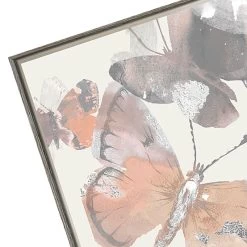 Laila Ali Framed Butterfly Canvas Wall Art, 41x31 -Home Decor Store laila ali framed butterfly canvas wall art 41x31 3