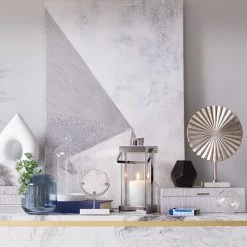 Laila Ali Metallic Seagrass Decorative Box, Large -Home Decor Store laila ali metallic seagrass decorative box large 3