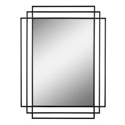 Laila Ali Modern Framed Wall Mirror, 24x32