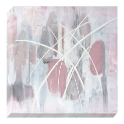 Laila Ali Pastel Geo Canvas Wall Art, 30"