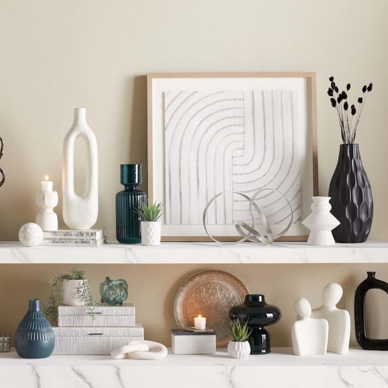 Home Decor Store -Home Decor Store laila ali silver abstract metal decor 13 1 768x768 1