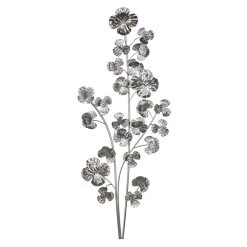 Laila Ali Silver Botanical Wall Art, 13x30