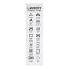 Laundry Symbols Wall Art, 12x44