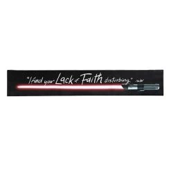 Lightsaber Canvas Wall Art, 6x36