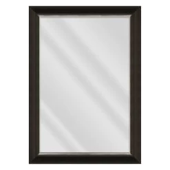 Lynn Mocha Wall Mirror, 31x43