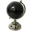 Metal Black Globe, 10.5"