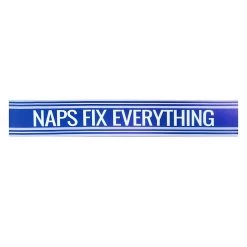 Naps Fix Everything Canvas Wall Art, 36x6