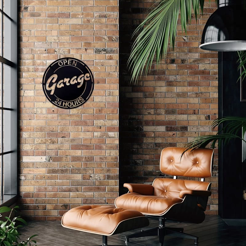 Open Garage Wall Art, 16" 2 Open Garage Wall Art, 16" - Image 2