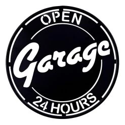 Open Garage Wall Art, 16"