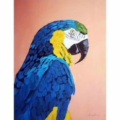 Parrot Canvas Wall Art, 12x16