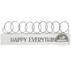 Photo Bar Happy Everything & Silver Wire Photo Clip