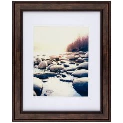 Pick & Mix 11x14 Matted To 8x10 Beaded Wall Frame, Bronze