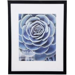 Pick & Mix 11x14 Matted To 8x10 Linear Wall Frame, Black