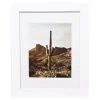 Pick & Mix 11x14 Matted To 8x10 Linear Wall Frame, White