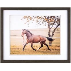 Pick & Mix 14x20 Matted To 11x14 Thin Linear Wall Frame, Blackwash