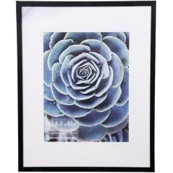 Pick & Mix 16x20 Matted To 11x14 Linear Wall Frame, Black
