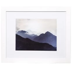Pick & Mix 16x20 Matted To 11x14 Linear Wall Frame, White