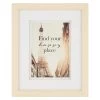 Pick & Mix 8x10 Matted To 5x7 Linear Wall Frame, Natural