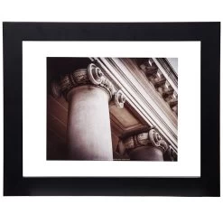 Pick & Mix Black Linear Floating Wall Frame, 8x10