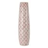 Pink Ceramic Floor Vase, 24"
