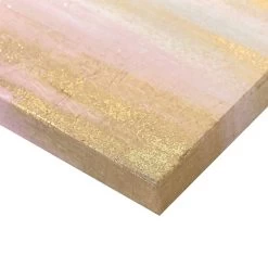 Pink & Gold Abstract Canvas Wall Art, 24x36 -Home Decor Store pink gold abstract canvas wall art 24x36 4