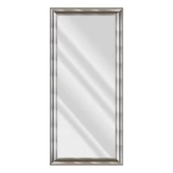 Providence Anne Antique Silver Framed Wall Mirror, 30x65