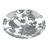 Providence Black & White Floral Bowl, 16"