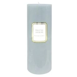 Providence Coastal Jasmine Scented Pillar Candle, 4x11