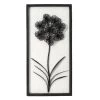 Providence Floral Metal & Wood Wall Art, 10x20