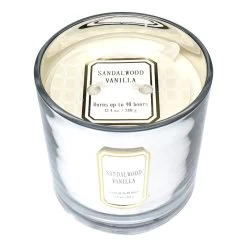 Providence Sandalwood Vanilla Scented Jar Candle, 13.4oz
