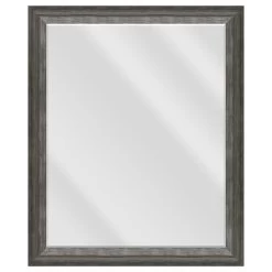 Sable Grey Wall Mirror, 19x24