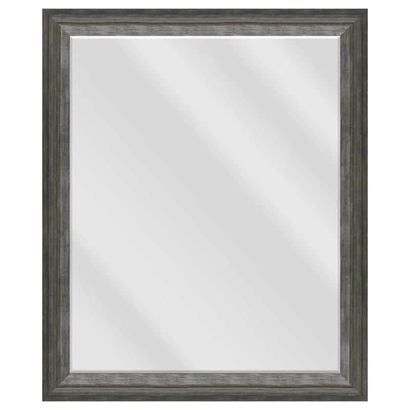 Sable Grey Wall Mirror, 19x24 1 Sable Grey Wall Mirror, 19x24