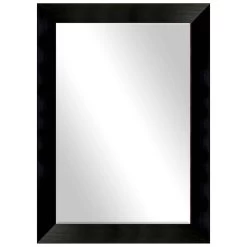Skylar Black Wall Mirror, 30x35